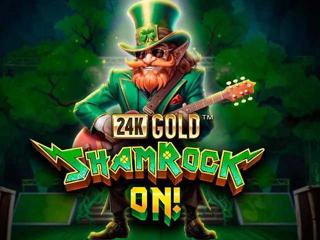 24k Gold ShamRock On