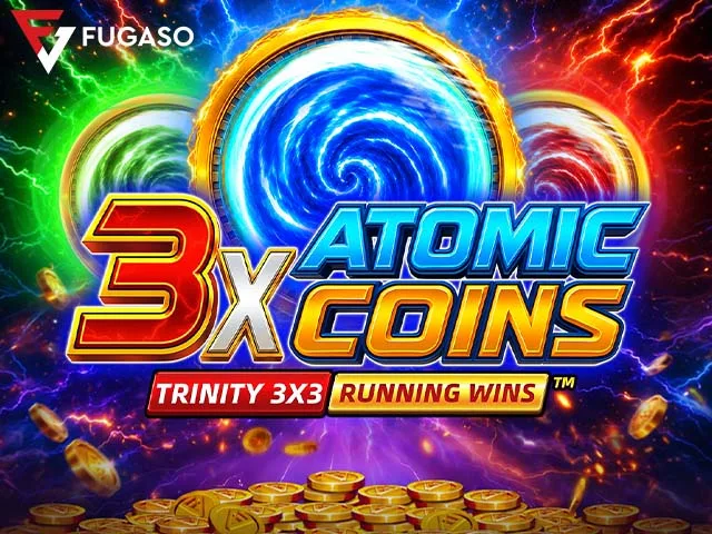3X Atomic Coins Trinity RUNNING WINS