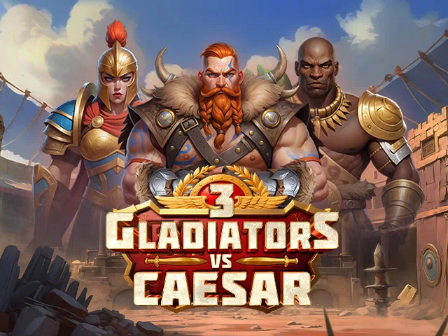 3 Gladiators Vs Caesar