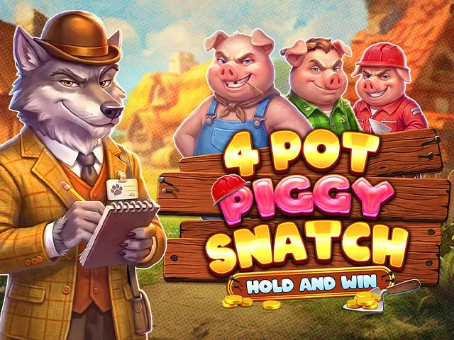 4 Pot Piggy Snatch Hold and Win
